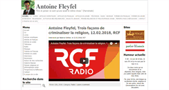 Desktop Screenshot of antoinefleyfel.com