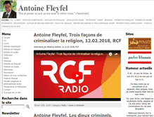 Tablet Screenshot of antoinefleyfel.com